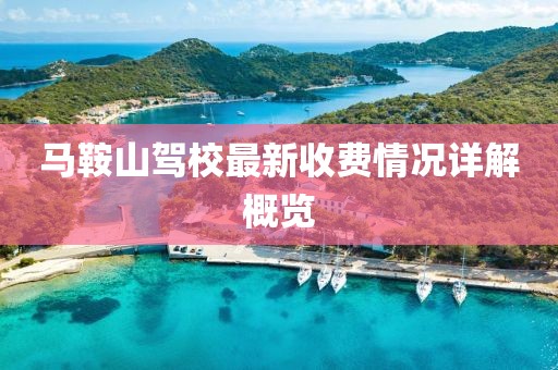 马鞍山驾校最新收费情况详解概览