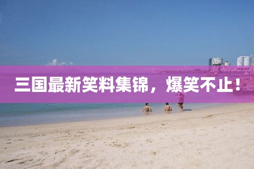三国最新笑料集锦，爆笑不止！
