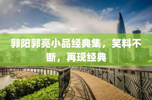 郭阳郭亮小品经典集，笑料不断，再现经典