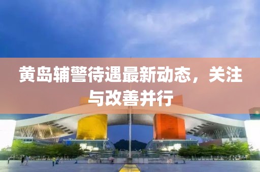 黄岛辅警待遇最新动态，关注与改善并行