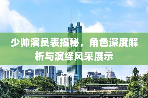 少帅演员表揭秘，角色深度解析与演绎风采展示