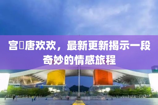 宫洺唐欢欢，最新更新揭示一段奇妙的情感旅程