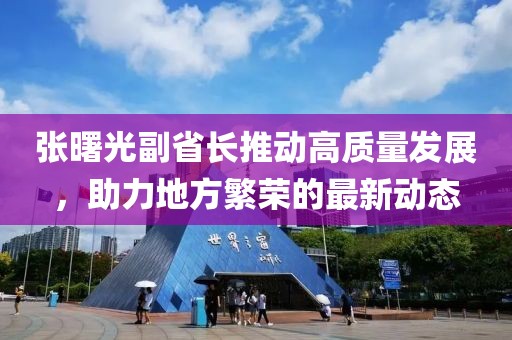 张曙光副省长推动高质量发展，助力地方繁荣的最新动态