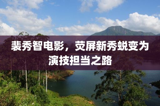 裴秀智电影，荧屏新秀蜕变为演技担当之路