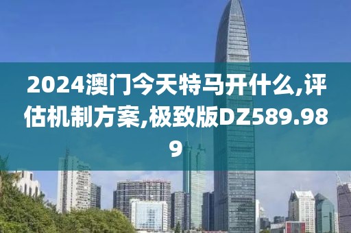 2024澳门今天特马开什么,评估机制方案,极致版DZ589.989