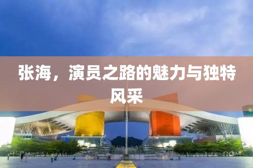 张海，演员之路的魅力与独特风采