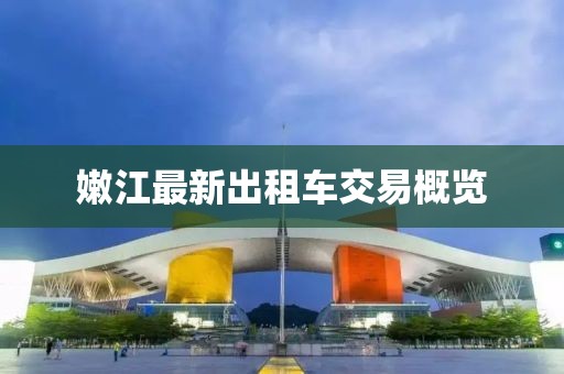 嫩江最新出租车交易概览