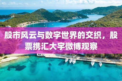 股市风云与数字世界的交织，股票携汇大宇微博观察