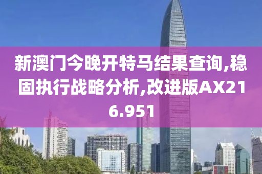 新澳门今晚开特马结果查询,稳固执行战略分析,改进版AX216.951