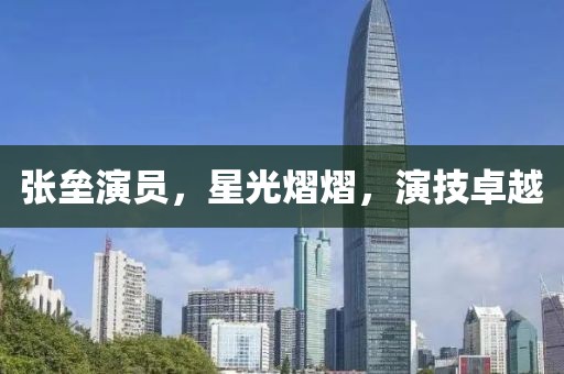 张垒演员，星光熠熠，演技卓越