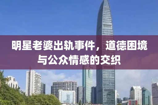 明星老婆出轨事件，道德困境与公众情感的交织