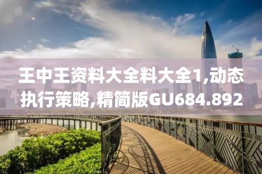 王中王资料大全料大全1,动态执行策略,精简版GU684.892