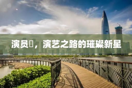 演员辻，演艺之路的璀璨新星