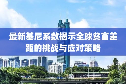 最新基尼系数揭示全球贫富差距的挑战与应对策略