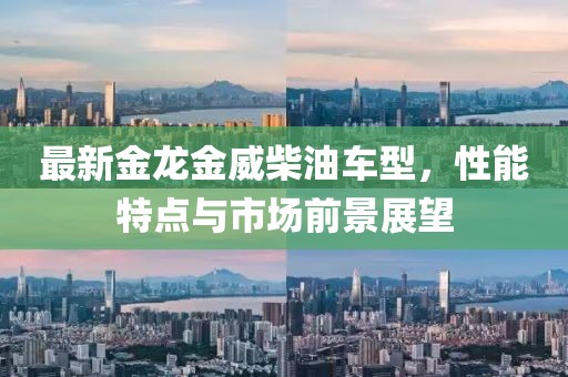 最新金龙金威柴油车型，性能特点与市场前景展望