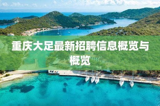重庆大足最新招聘信息概览与概览