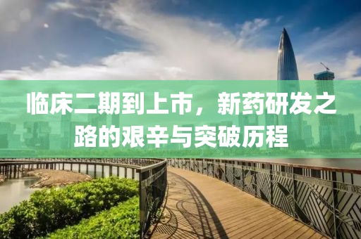 临床二期到上市，新药研发之路的艰辛与突破历程