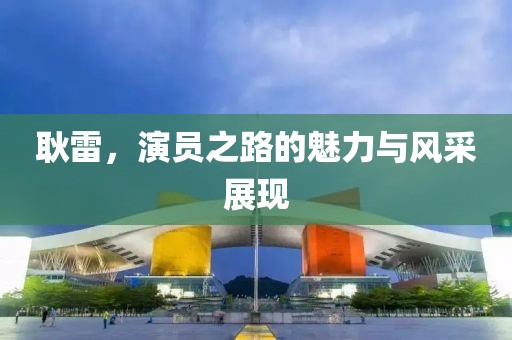 耿雷，演员之路的魅力与风采展现