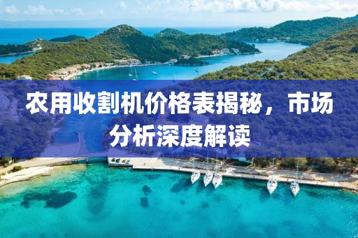 农用收割机价格表揭秘，市场分析深度解读