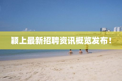 颖上最新招聘资讯概览发布！