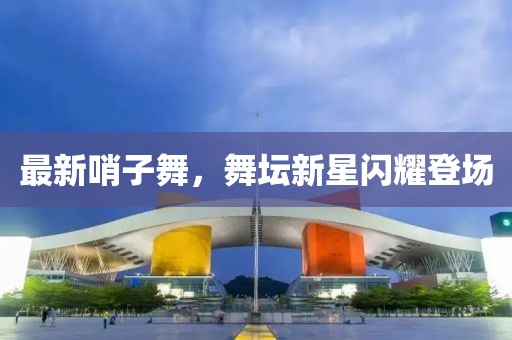 最新哨子舞，舞坛新星闪耀登场