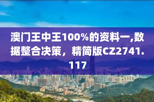 澳门王中王100%的资料一,数据整合决策，精简版CZ2741.117