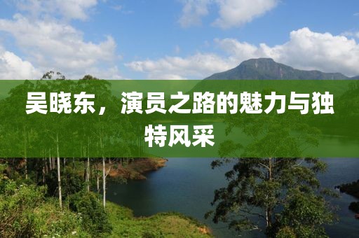 吴晓东，演员之路的魅力与独特风采