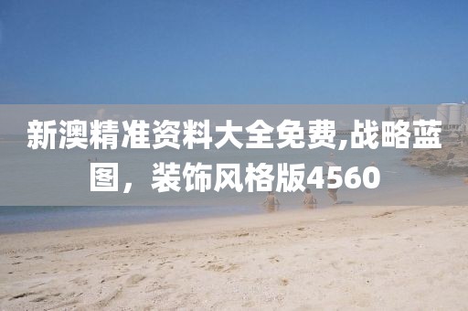 新澳精准资料大全免费,战略蓝图，装饰风格版4560