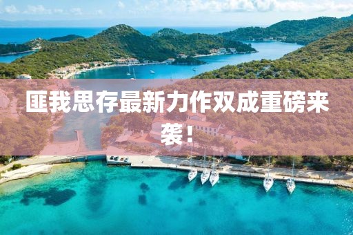 匪我思存最新力作双成重磅来袭！