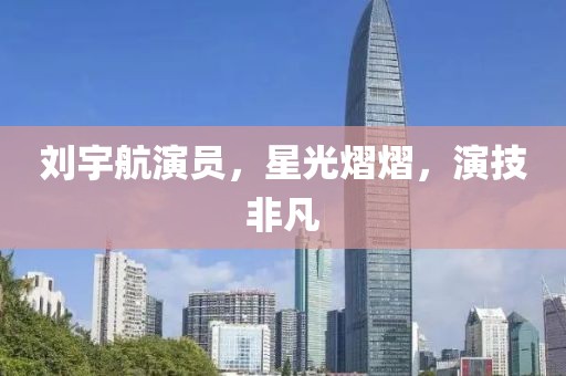 刘宇航演员，星光熠熠，演技非凡