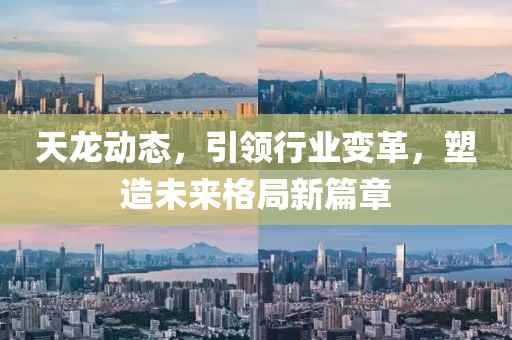 天龙动态，引领行业变革，塑造未来格局新篇章