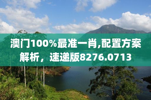 澳门100%最准一肖,配置方案解析，速递版8276.0713