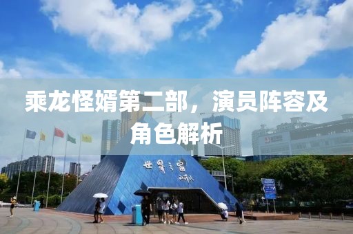 乘龙怪婿第二部，演员阵容及角色解析