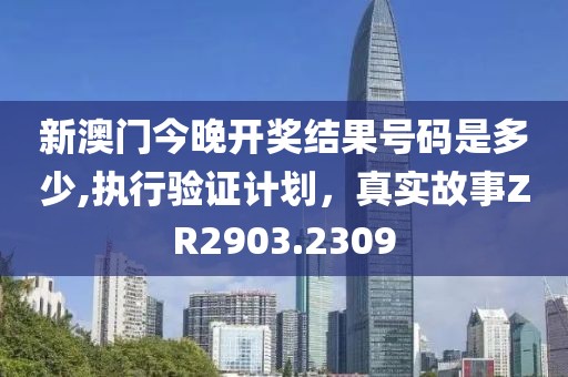 新澳门今晚开奖结果号码是多少,执行验证计划，真实故事ZR2903.2309