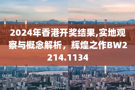2024年香港开奖结果,实地观察与概念解析，辉煌之作BW2214.1134