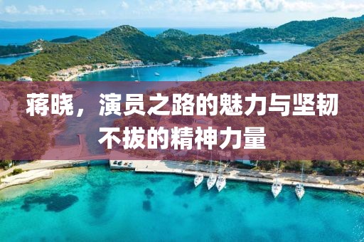 蒋晓，演员之路的魅力与坚韧不拔的精神力量