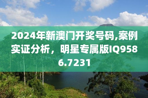 2024年新澳门开奖号码,案例实证分析，明星专属版IQ9586.7231
