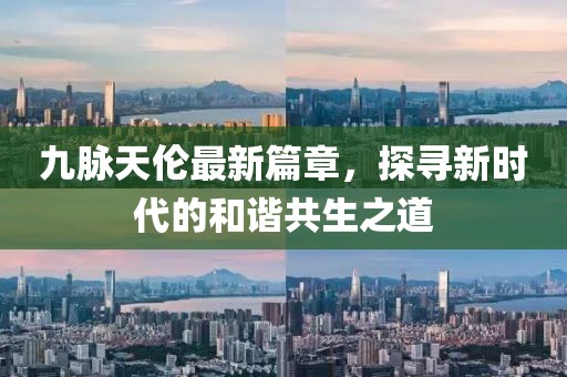 九脉天伦最新篇章，探寻新时代的和谐共生之道