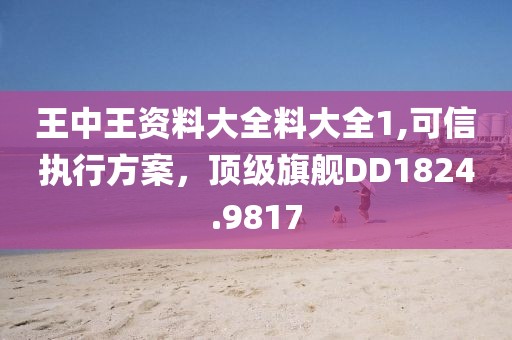 王中王资料大全料大全1,可信执行方案，顶级旗舰DD1824.9817