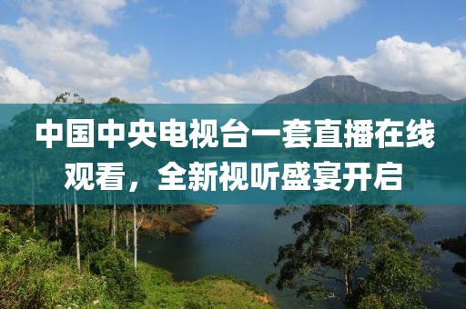 中国中央电视台一套直播在线观看，全新视听盛宴开启