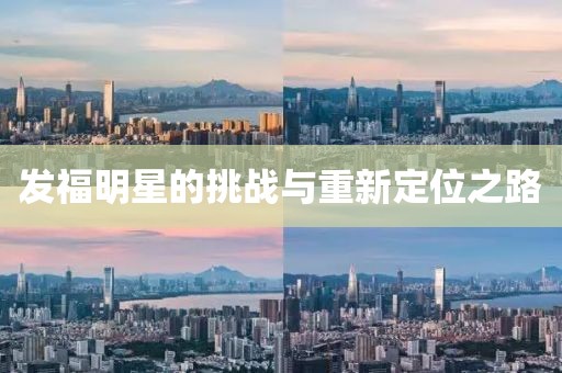 发福明星的挑战与重新定位之路