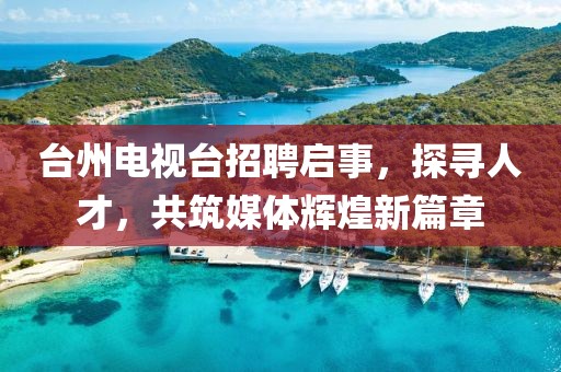 台州电视台招聘启事，探寻人才，共筑媒体辉煌新篇章
