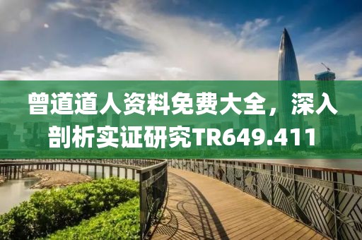 曾道道人资料免费大全，深入剖析实证研究TR649.411