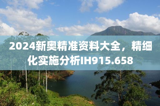 2024新奥精准资料大全，精细化实施分析IH915.658