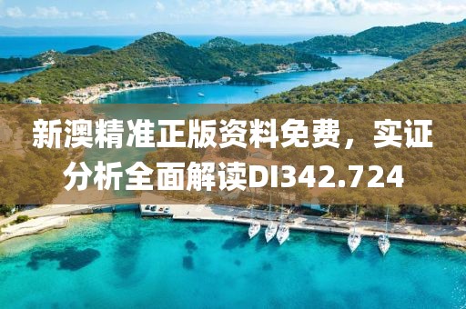 新澳精准正版资料免费，实证分析全面解读DI342.724