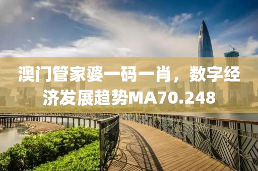 澳门管家婆一码一肖，数字经济发展趋势MA70.248