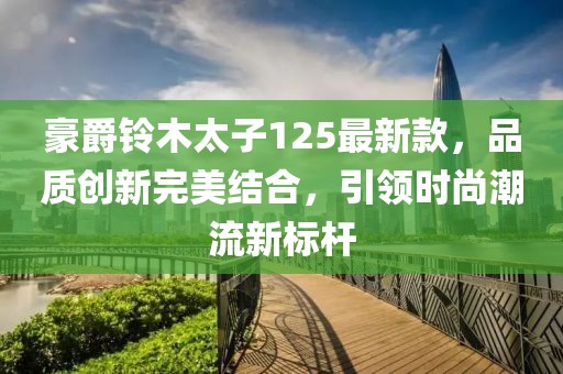 豪爵铃木太子125最新款，品质创新完美结合，引领时尚潮流新标杆