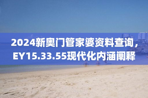 2024新奥门管家婆资料查询，EY15.33.55现代化内涵阐释