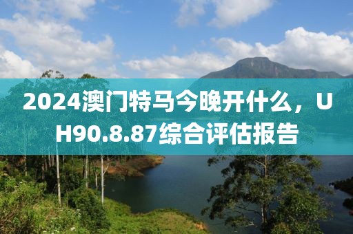2024澳门特马今晚开什么，UH90.8.87综合评估报告