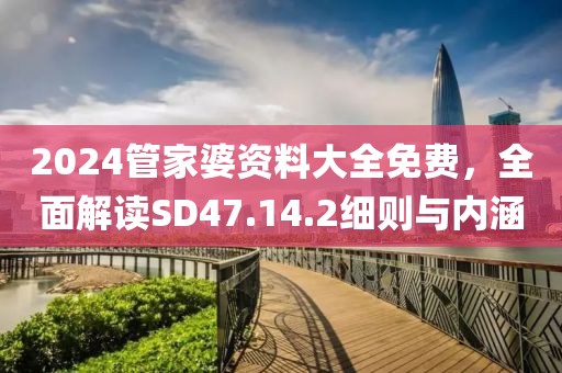 2024管家婆资料大全免费，全面解读SD47.14.2细则与内涵